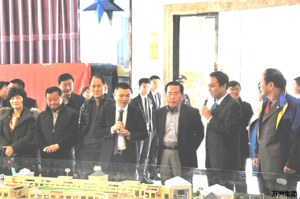 韩国首尔市瑞草区议会议长崔炳弘莅临万洲集团参观访问