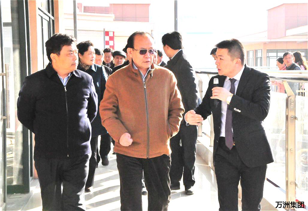 枣庄市人大常委会第一副主任蒋英健在薛城区委书记吴磊、区长刘中