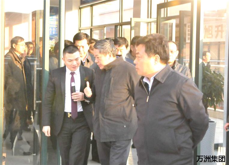 枣庄市委书记、市长张术平携市委、市政府、市人大、市政协主要负