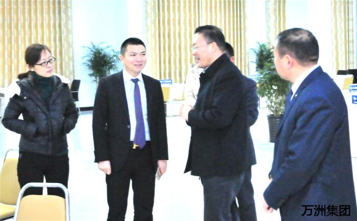 薛城区政府副区长李玉森莅临万洲浙商城