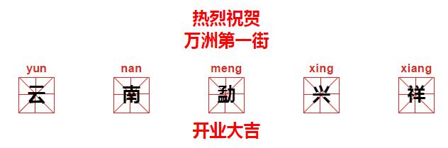 热烈祝贺万洲第一街——云南勐兴祥茶厂开业大吉!!!