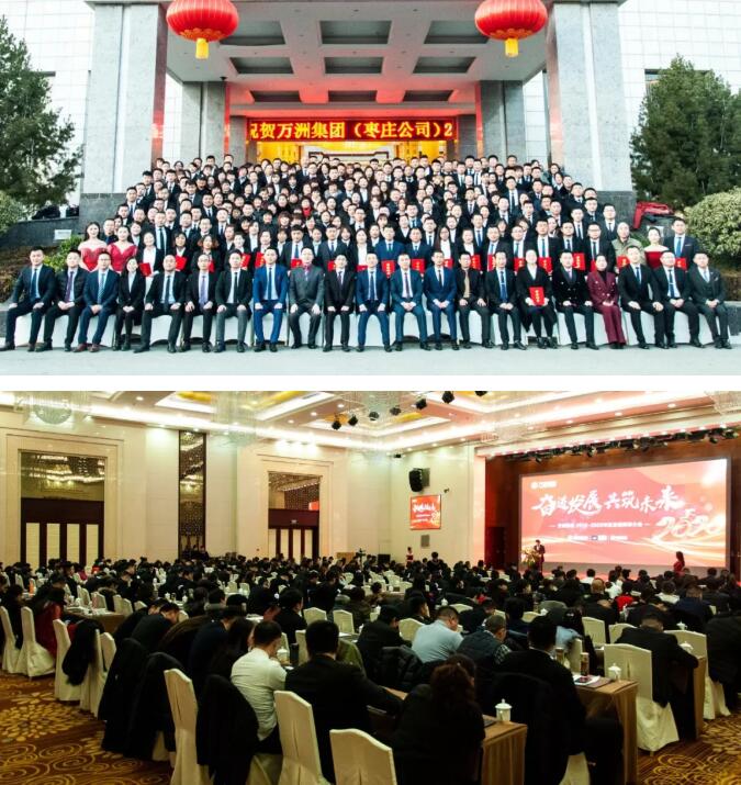 热烈祝贺万洲集团2019-2020年度总结表彰大会取得圆满成功